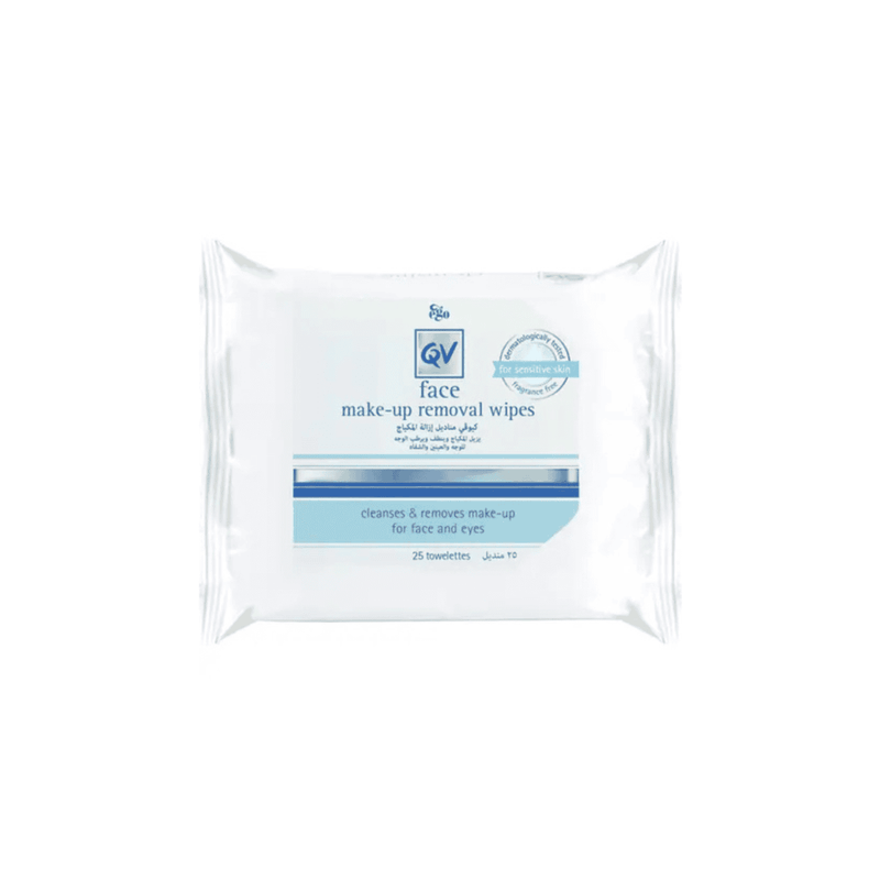 Ego QV Face Make Up Removal Wipes 25 Pack