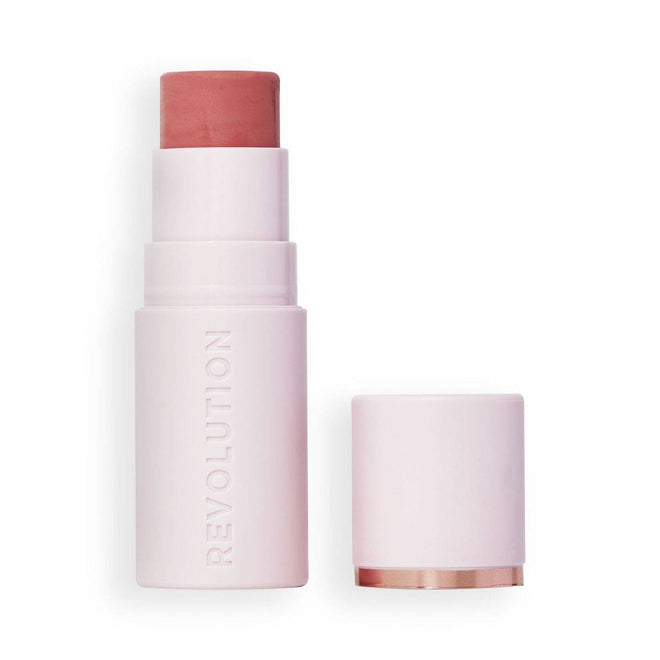Revolution Makeup Silk Blusher Stick Peachy Pink 4.5g