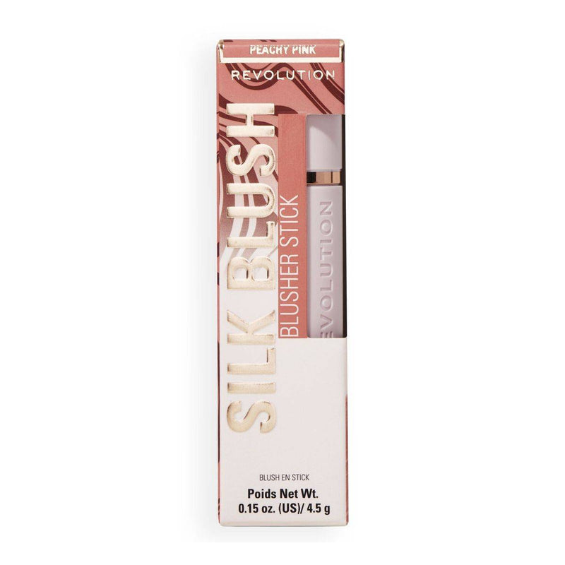 Revolution Makeup Silk Blusher Stick Peachy Pink 4.5g