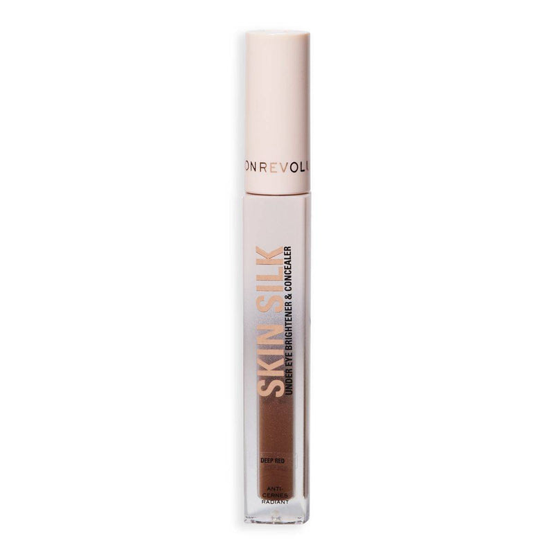 Revolution Makeup Skin Silk Under Eye Brightener & Concealer Deep Red 4ml