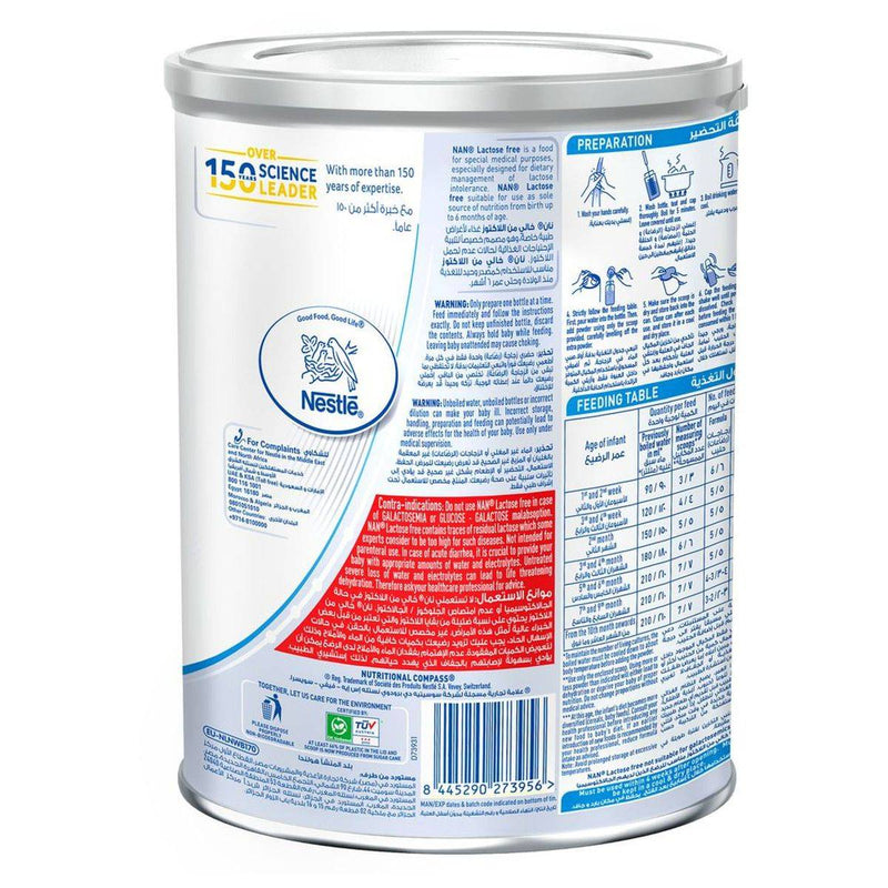 NAN Lactose Free (0-12 Months) 400g