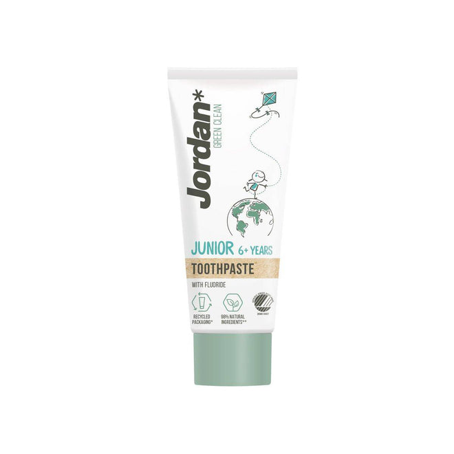 Jordan Toothpaste Green Clean Junior (6+ Years) 50ml
