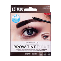 Kiss Brow Tint DIY Kit KEBT01C Brown