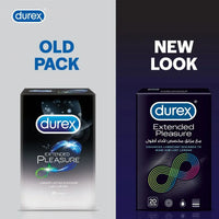 Durex Condoms Extended Pleasure 20 Pack