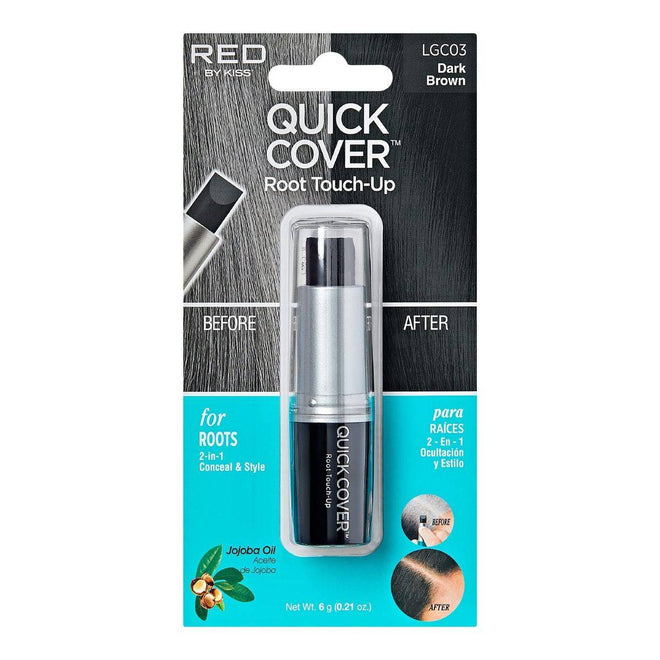 Kiss Colors LGC03 Quick Cover Root Touch Up Stick Dark Brown 6g