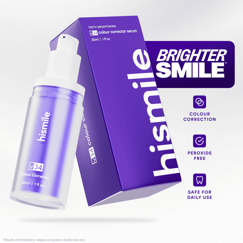 Hismile V34 Teeth Whitening Colour Corrector Foam 45ml