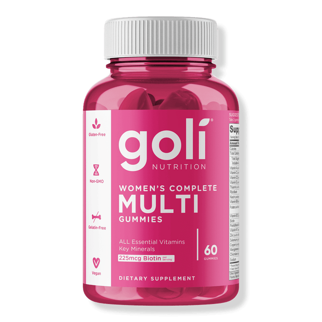 Goli Nutrition Womens Complete Multi 60 Gummies