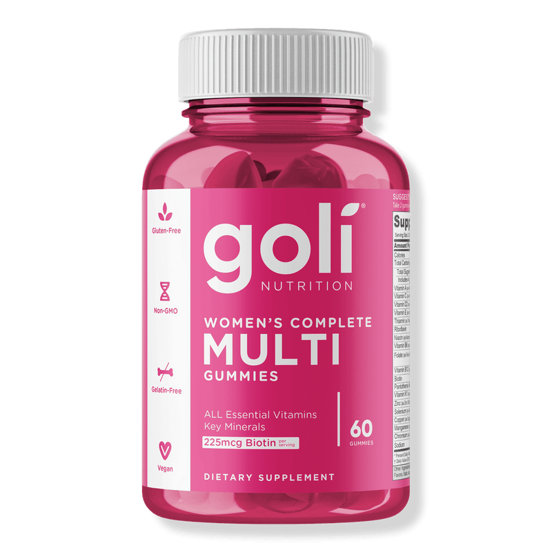 Goli Nutrition Womens Complete Multi 60 Gummies