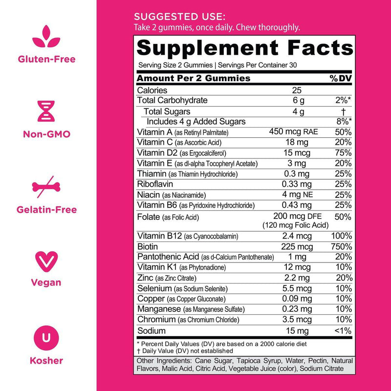 Goli Nutrition Womens Complete Multi 60 Gummies