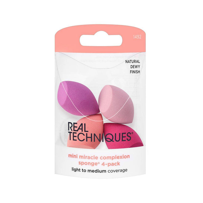 Real Techniques Miracle Complexion Sponge Set Mini 4 Pieces