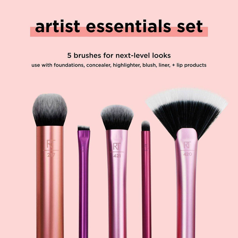 Real Techniques Makeup Brush Artist Essentials Set