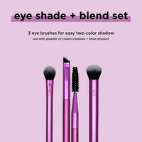 Real Techniques Makeup Brush Eye Shade Blend Trio