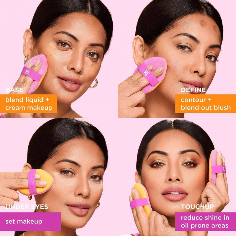 Real Techniques Miracle 2 in 1 Powder Puff Duo