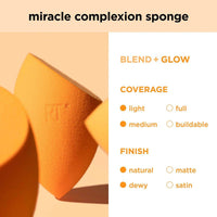 Real Techniques Miracle Complexion Sponge Face 2 Pieces