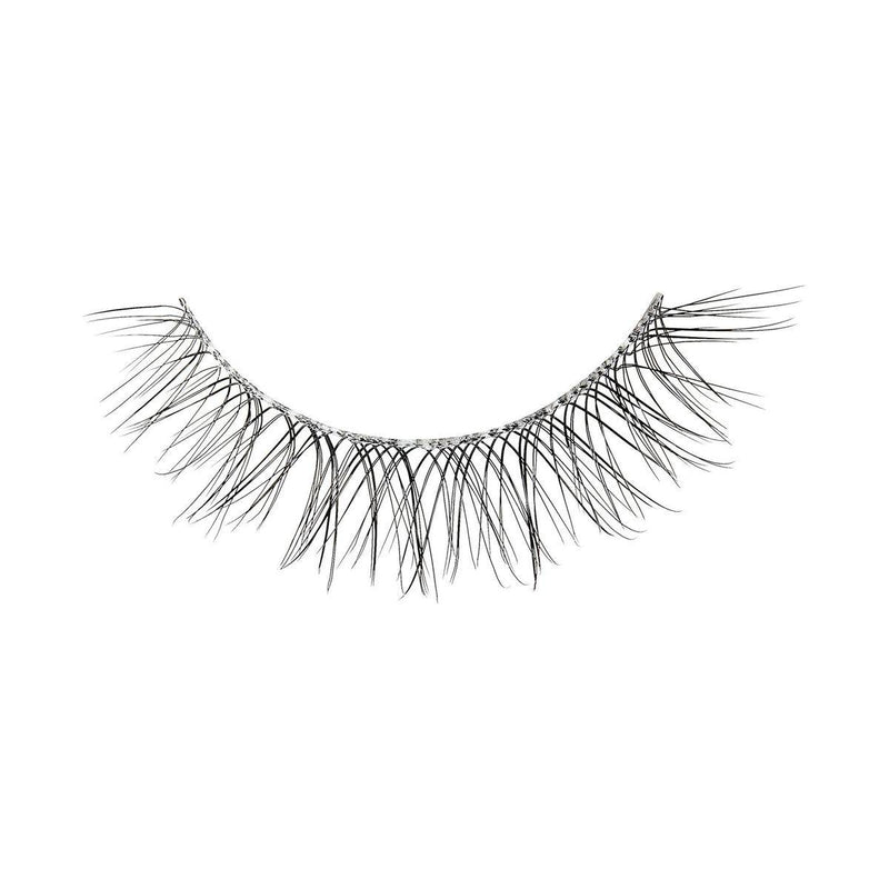 Kiss False Eyelash NNS02C The New Natural Lashes Silver Ring 1 Pair