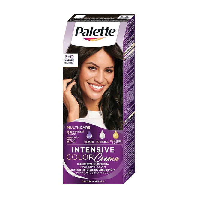 Schwarzkopf Palette Intensive Color Creme 3-0 Dark Brown