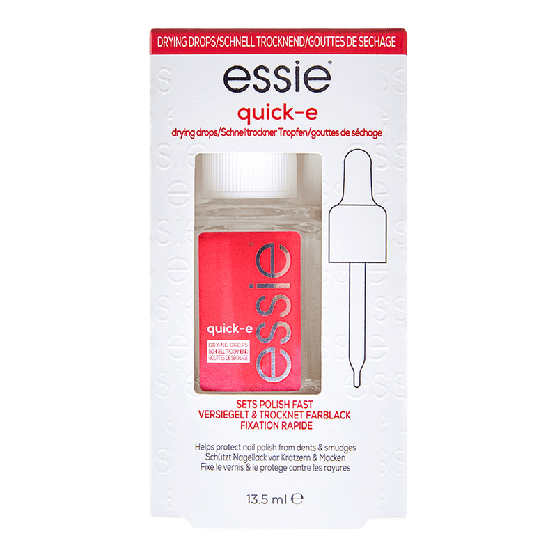 Essie QuickE Nail Care Polish Fast Drying Drops Clear 13.5 ml