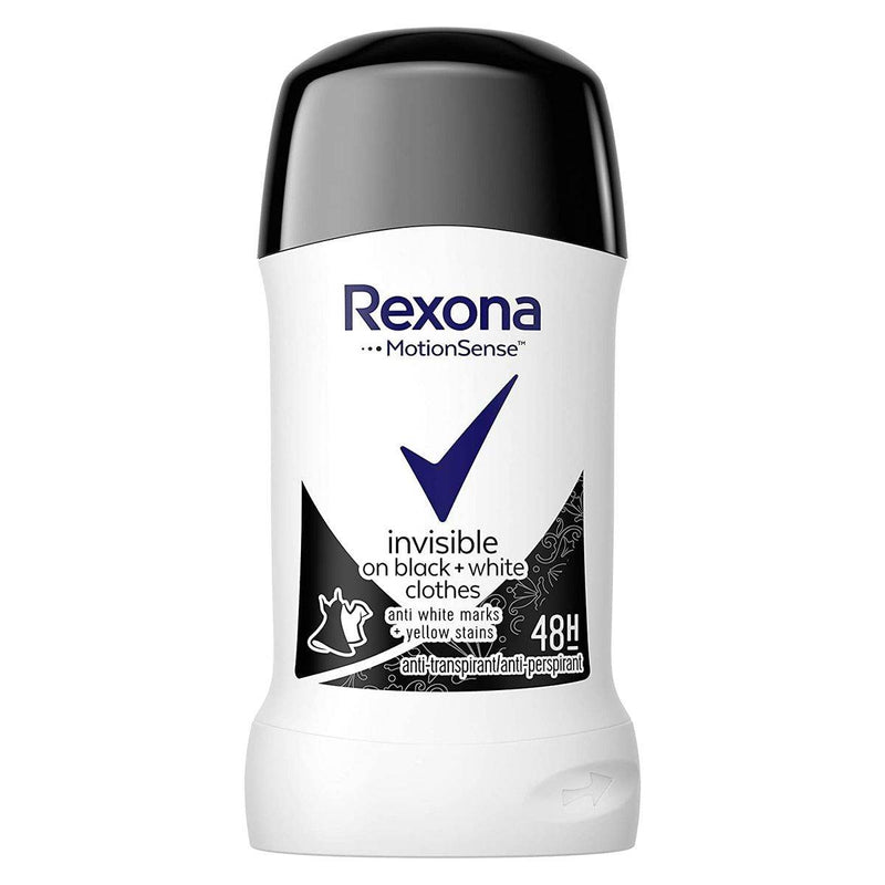 Rexona Deodorant Stick Invisible Black & White 40ml