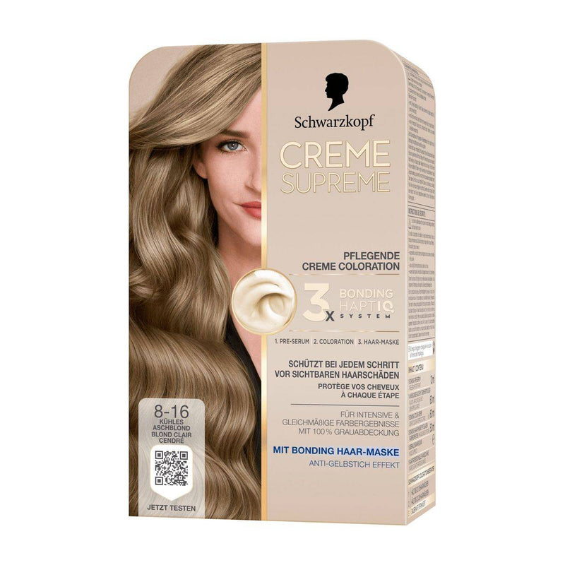 Schwarzkopf Creme Supreme Full Kit 8-16