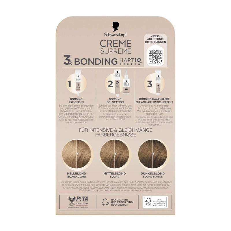 Schwarzkopf Creme Supreme Full Kit 8-16