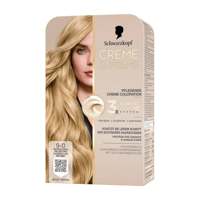 Schwarzkopf Creme Supreme Full Kit 9-0