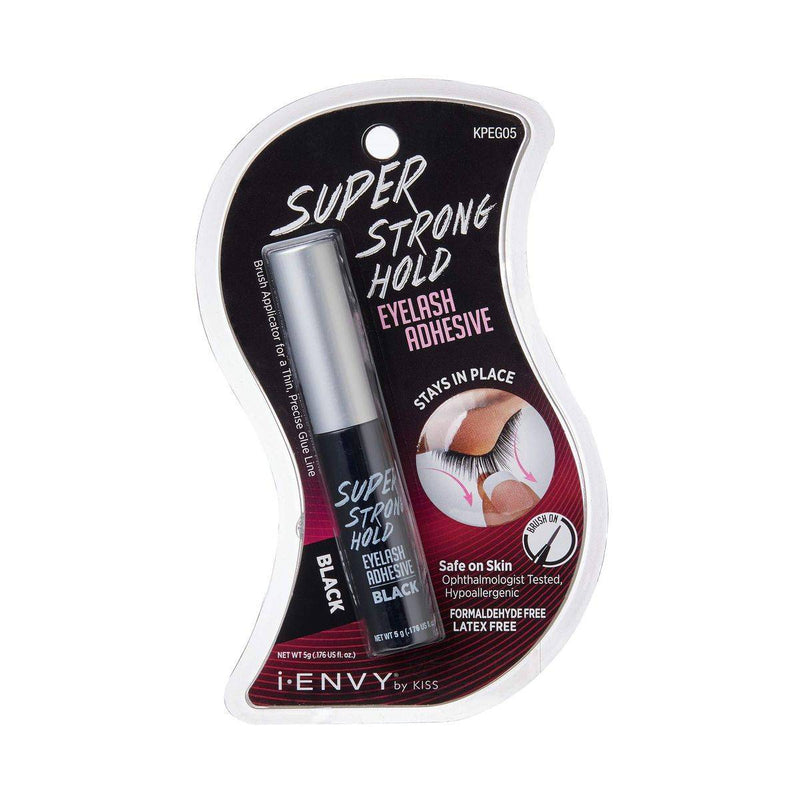 Kiss Eyelash Adhesive KPEG05 I Envy Super Strong Hold Black 5g