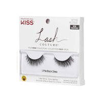 Kiss False Eyelash KLCS02C Lash Couture Faux Mink Collection Little Black Dress 1 Pair