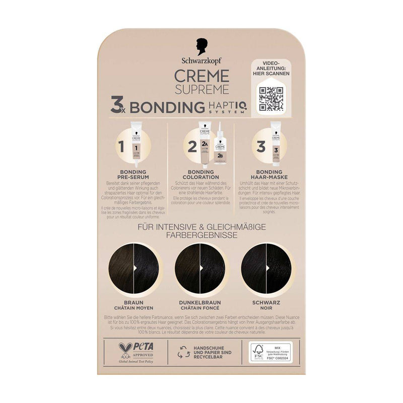 Schwarzkopf Creme Supreme Full Kit 1-0