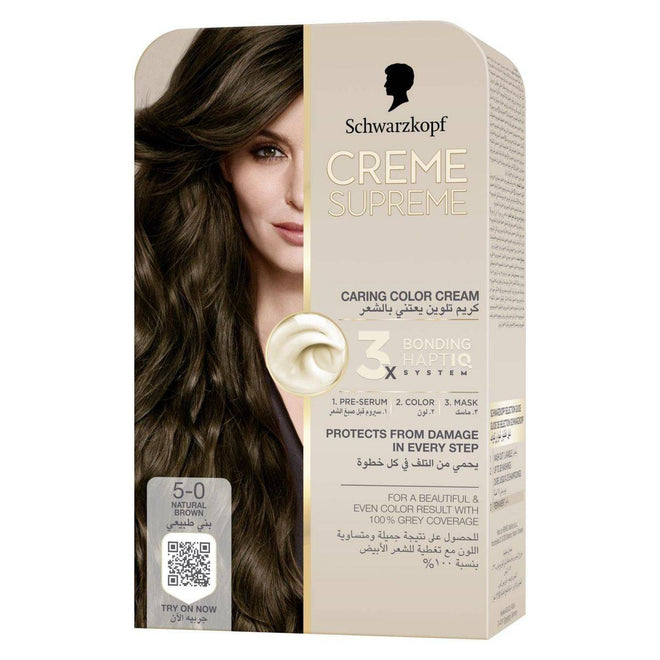 Schwarzkopf Creme Supreme Full Kit 5-0