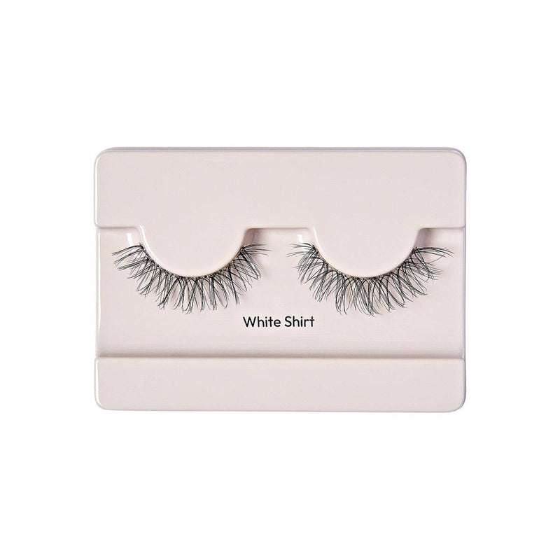 Kiss False Eyelash NNS01C The New Natural Lashes White Shirt 1 Pair