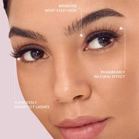 Kiss False Eyelash NNS02C The New Natural Lashes Silver Ring 1 Pair