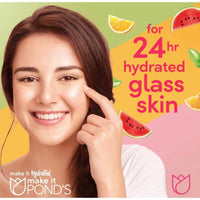 Ponds Healthy Hydration Gel Facial Cleanser Orange Nectar 100ml