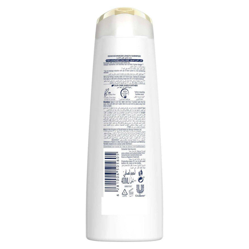 Dove Shampoo Echinacea Length 400ml