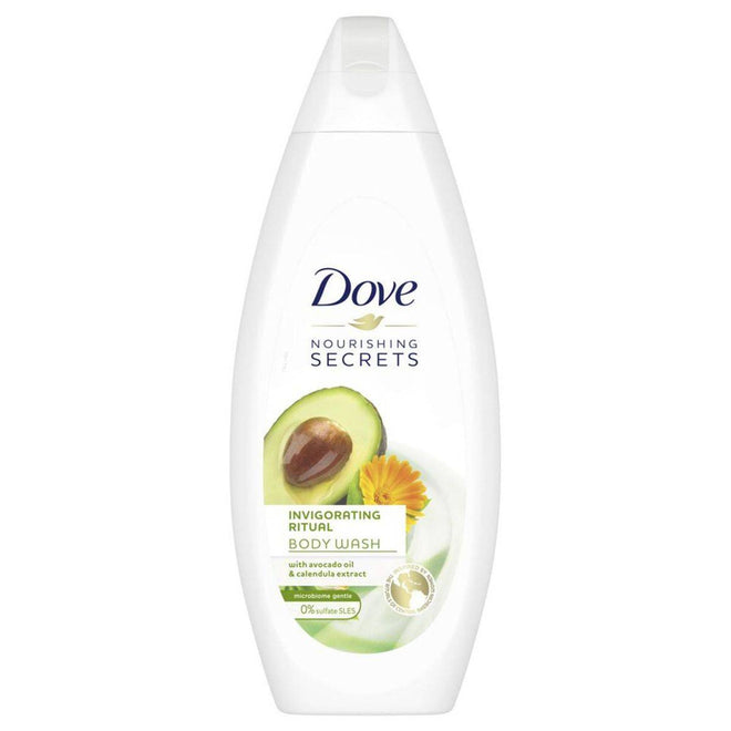 Dove Body Wash Invigorating Avocado 250ml