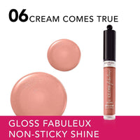 Bourjois Gloss Fabuleux Lip Gloss 06 Cream Come True 3.5ml