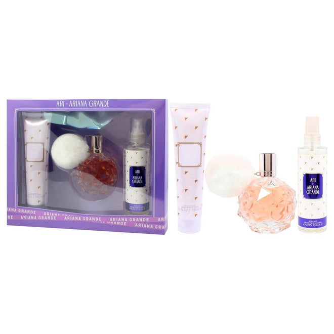 Ariana Grande Ari (W) Set EDP 100ml + Body Mist 118ml + Body Souffle 100ml