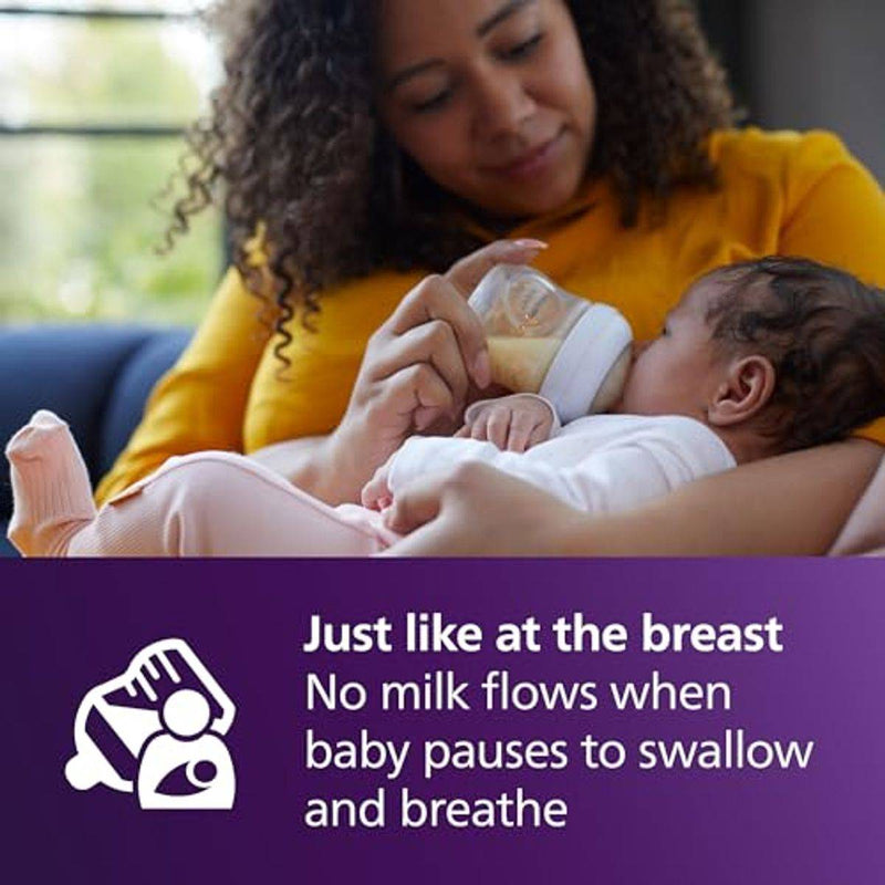Philips Avent Natural 3.0 Feeding Bottle 125ml 2 Pack