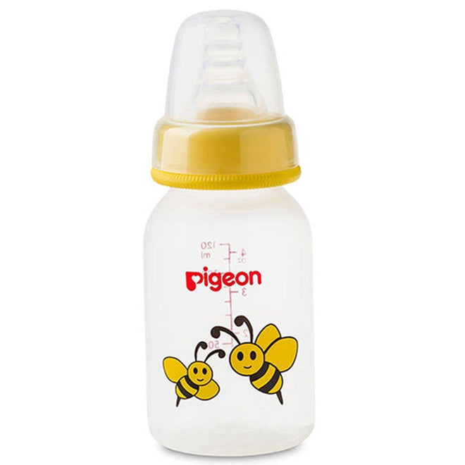 Pigeon Flexible Plastic Bottle Decorated 0 Months+ Animals 120ml