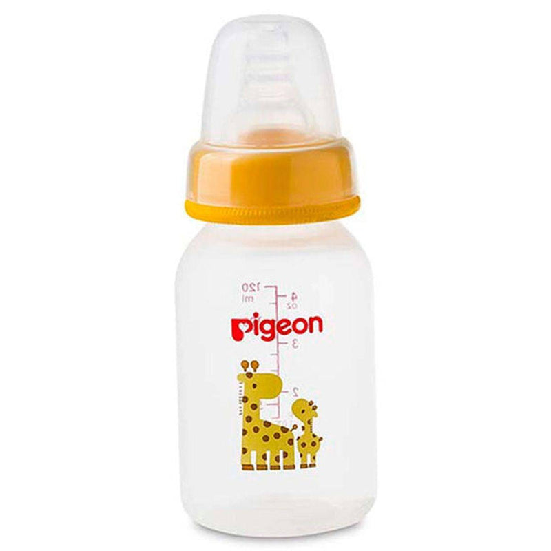 Pigeon Flexible Plastic Bottle Decorated 0 Months+ Animals 120ml