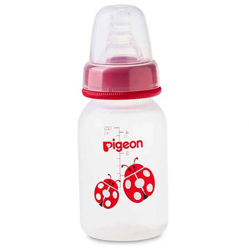 Pigeon Flexible Plastic Bottle Decorated 0 Months+ Animals 120ml