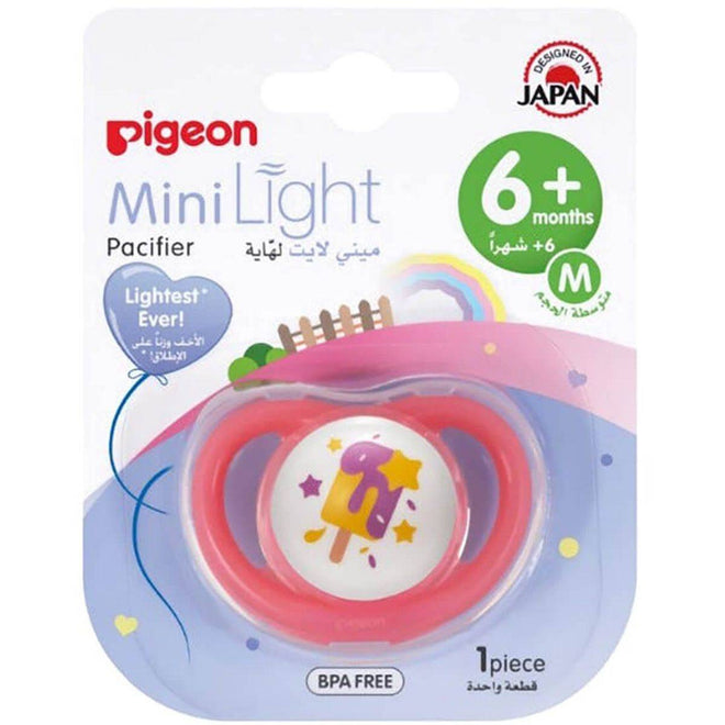 Pigeon Mini Light Pacifier Medium Girl