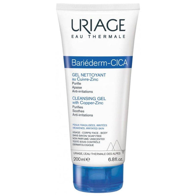 Uriage Bariederm Cica Cleansing Gel 200ml