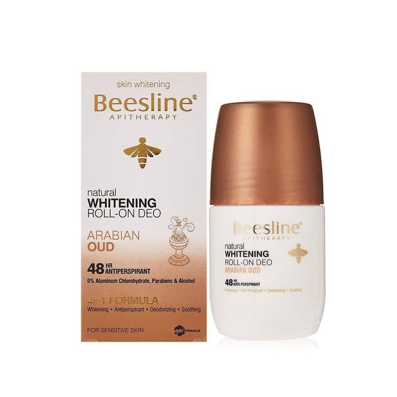 Beesline Deodorant Roll On Whitening Arabian Oud 50ml