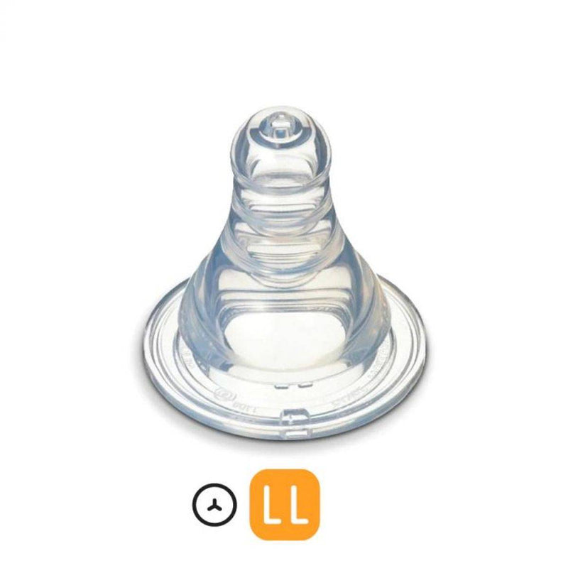 Pigeon Flexible Nipple 12 Months+ LL 2 Pack