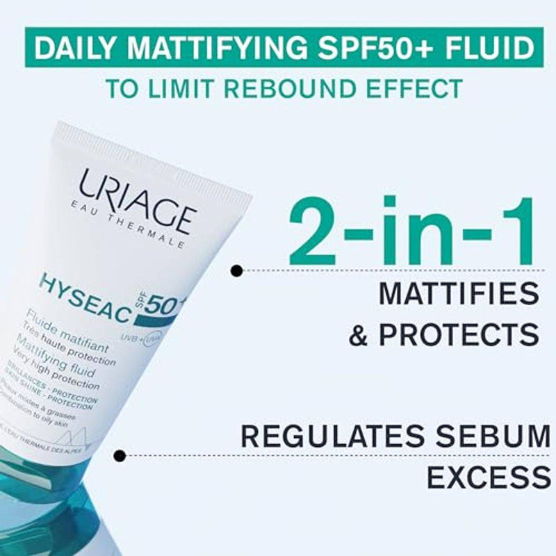 Uriage Hyseac Mattifying Fluid SPF50 50ml