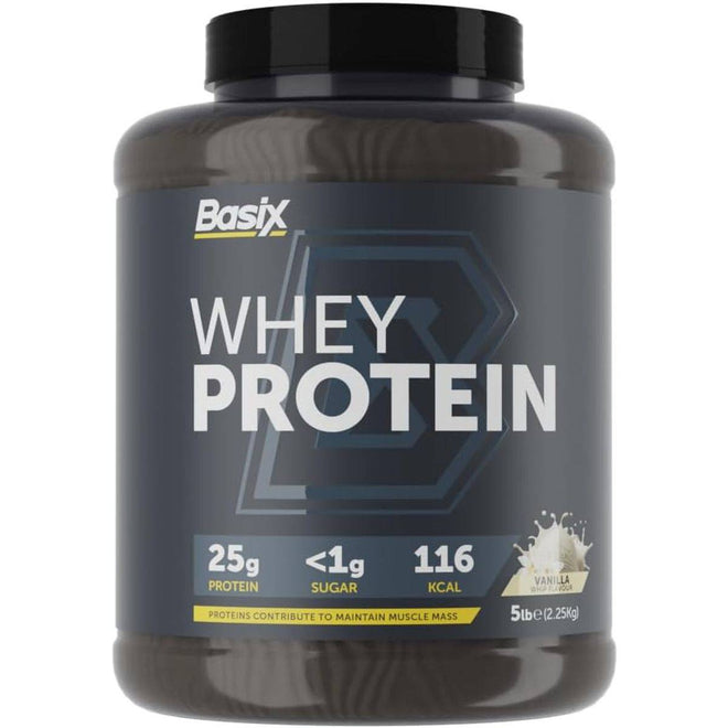 Basix Whey Protein Vanilla Whip 2.27kg