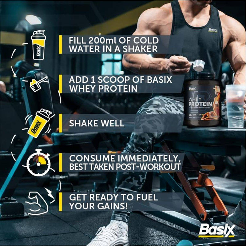 Basix Whey Protein Salted Caramel 2.27kg