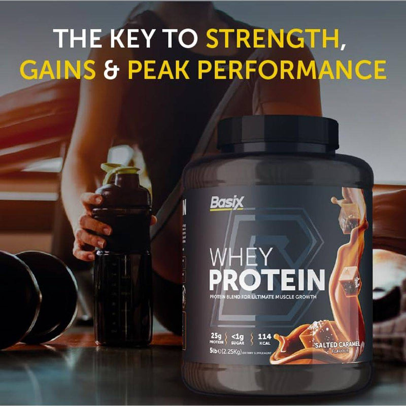 Basix Whey Protein Salted Caramel 2.27kg