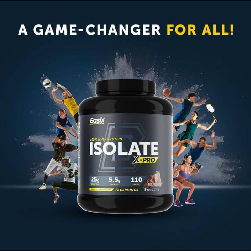 Basix Whey Protein Isolate XPRO Chocolate 2.27kg