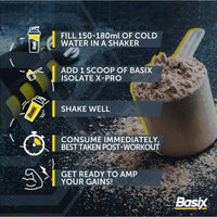 Basix Whey Protein Isolate XPRO Chocolate 2.27kg